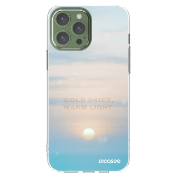 Picasee Apple iPhone 13 Pro Max Hülle - Transparentes Silikon - COLD SKIES