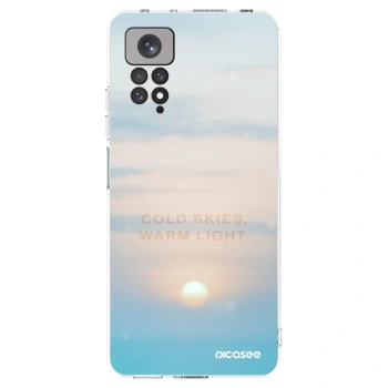 Picasee Xiaomi Redmi Note 11 Hülle - Transparentes Silikon - COLD SKIES