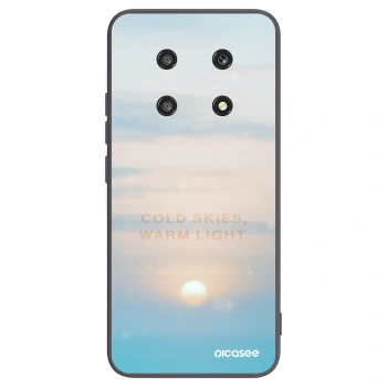 Picasee Honor Magic4 Lite 5G Hülle - Schwarzes Silikon - COLD SKIES