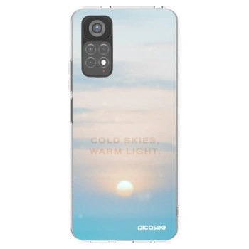 Picasee Xiaomi Redmi Note 11S 5G Hülle - Transparentes Silikon - COLD SKIES