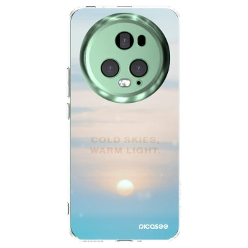 Picasee Honor Magic5 Pro Hülle - Transparentes Silikon - COLD SKIES