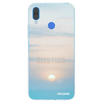 Picasee Huawei Nova 3 Hülle - Transparentes Silikon - COLD SKIES