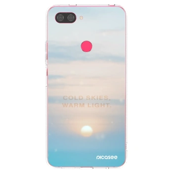 Picasee Xiaomi Mi 8 Lite Hülle - Transparentes Silikon - COLD SKIES