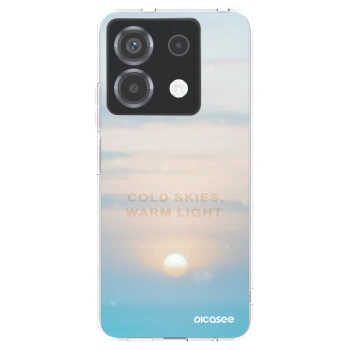 Picasee Xiaomi Poco X6 Hülle - Transparentes Silikon - COLD SKIES