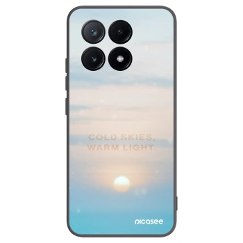 Picasee Xiaomi Poco X6 Pro Hülle - Schwarzes Silikon - COLD SKIES