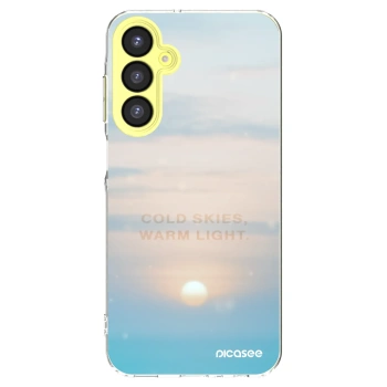 Picasee Samsung Galaxy A25 A256B 5G Hülle - Transparentes Silikon - COLD SKIES