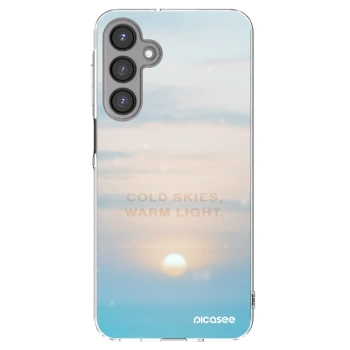 Picasee Samsung Galaxy A16 5G Hülle - Transparentes Silikon - COLD SKIES