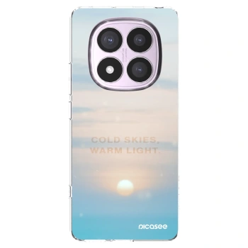 Picasee Xiaomi Redmi Note 14 Pro 4G Hülle - Transparentes Silikon - COLD SKIES