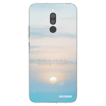 Picasee Xiaomi Redmi 8 Hülle - Transparentes Silikon - COLD SKIES