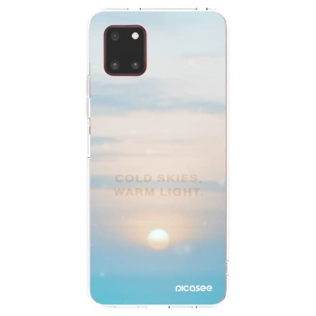 Picasee Samsung Galaxy Note 10 Lite N770F Hülle - Transparentes Silikon - COLD SKIES