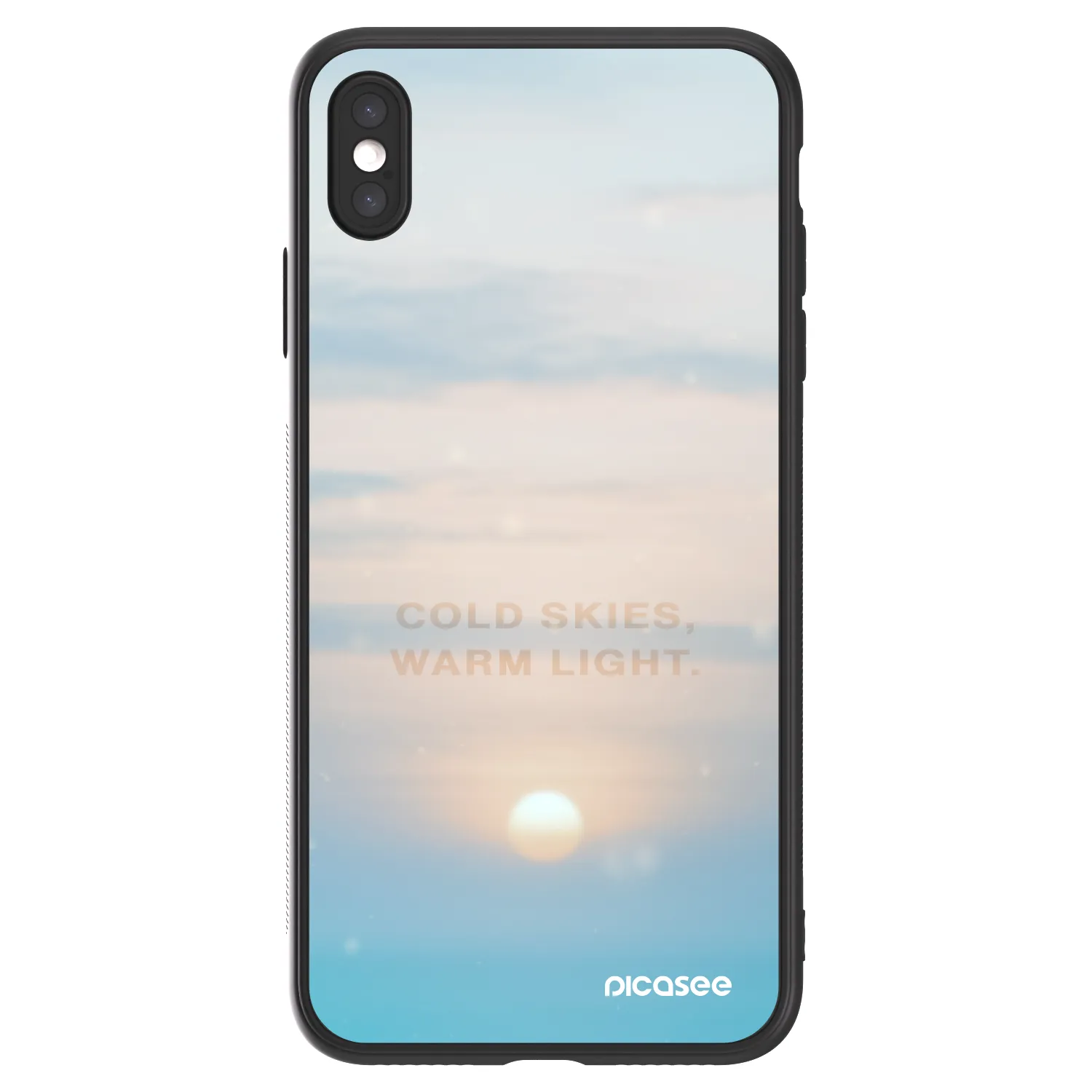 Picasee ULTIMATE CASE für Apple iPhone XS Max - COLD SKIES