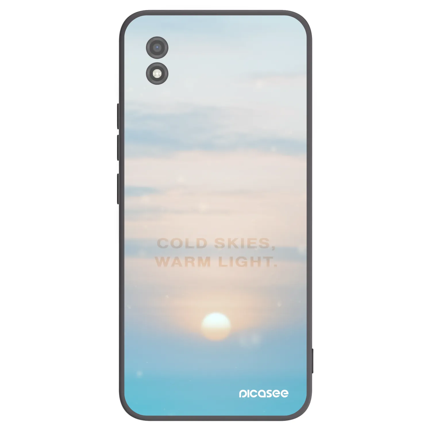 Picasee Realme C11 (2021) Hülle - Schwarzes Silikon - COLD SKIES