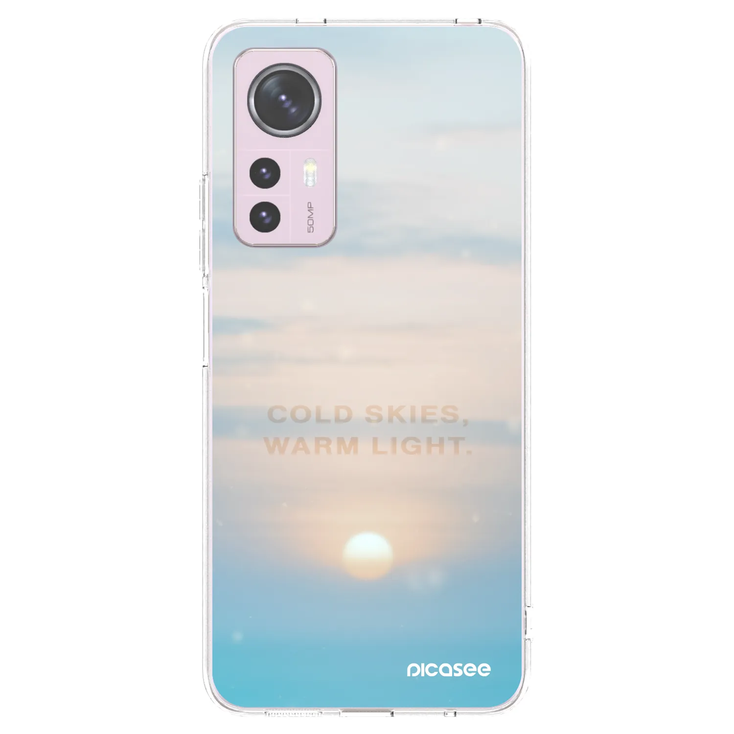 Picasee Xiaomi 12 Hülle - Transparentes Silikon - COLD SKIES