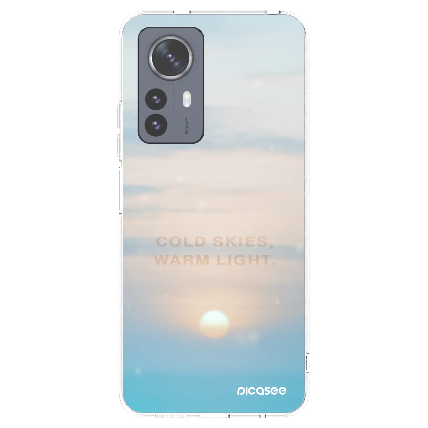 Picasee Xiaomi 12 Pro Hülle - Transparentes Silikon - COLD SKIES