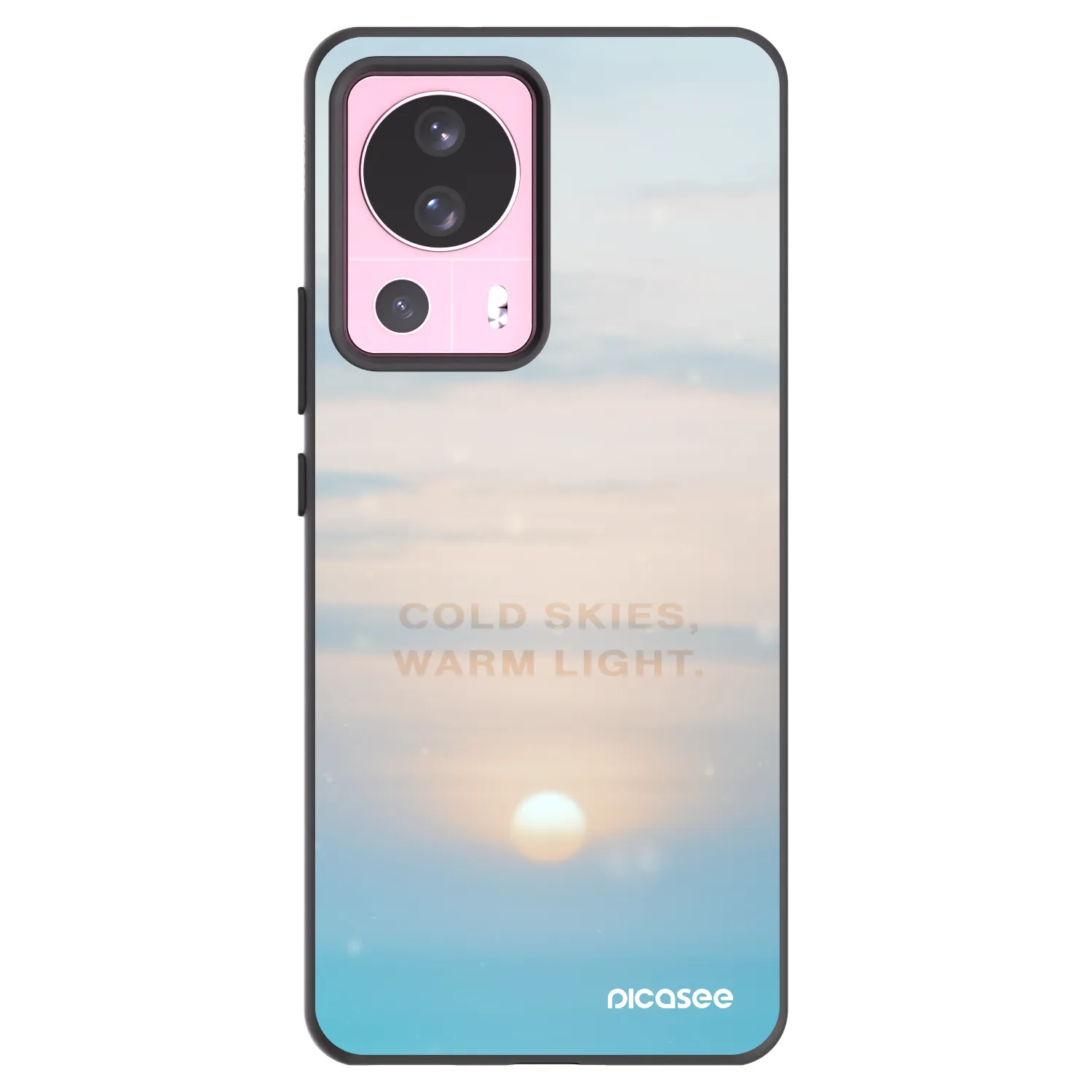 Picasee Xiaomi 13 Lite Hülle - Schwarzes Silikon - COLD SKIES