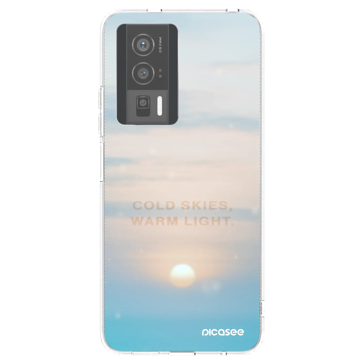 Picasee Xiaomi Poco F5 Pro 5G Hülle - Transparentes Silikon - COLD SKIES