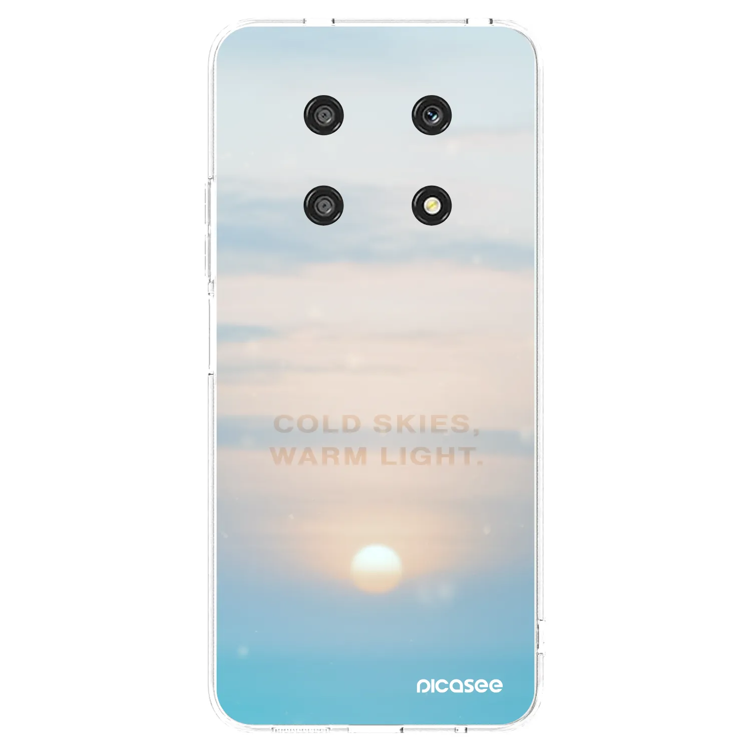 Picasee Honor Magic4 Lite 5G Hülle - Transparentes Silikon - COLD SKIES