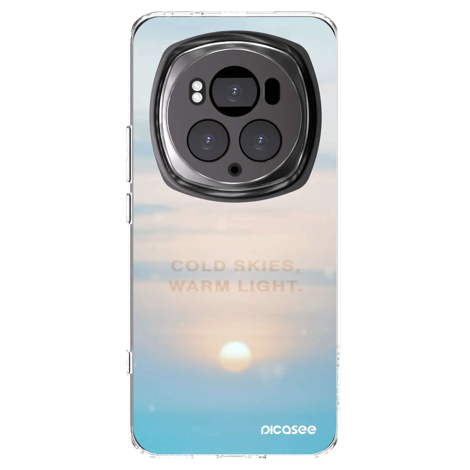 Picasee Honor Magic6 Pro Hülle - Transparentes Silikon - COLD SKIES