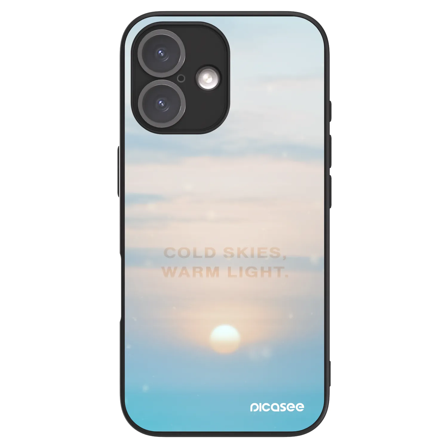 Picasee ULTIMATE CASE MagSafe für Apple iPhone 16 - COLD SKIES
