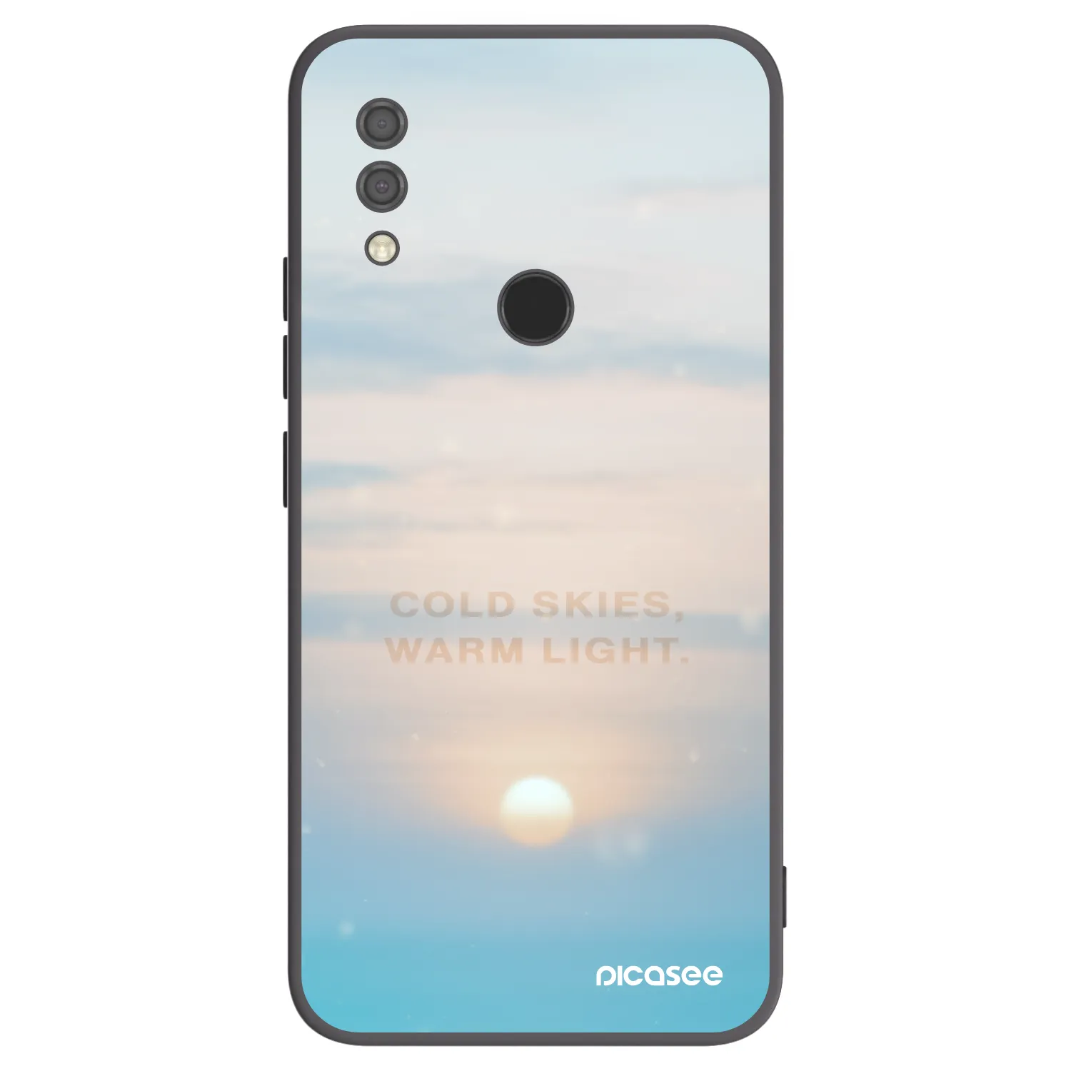 Picasee Xiaomi Redmi 7 Hülle - Schwarzes Silikon - COLD SKIES