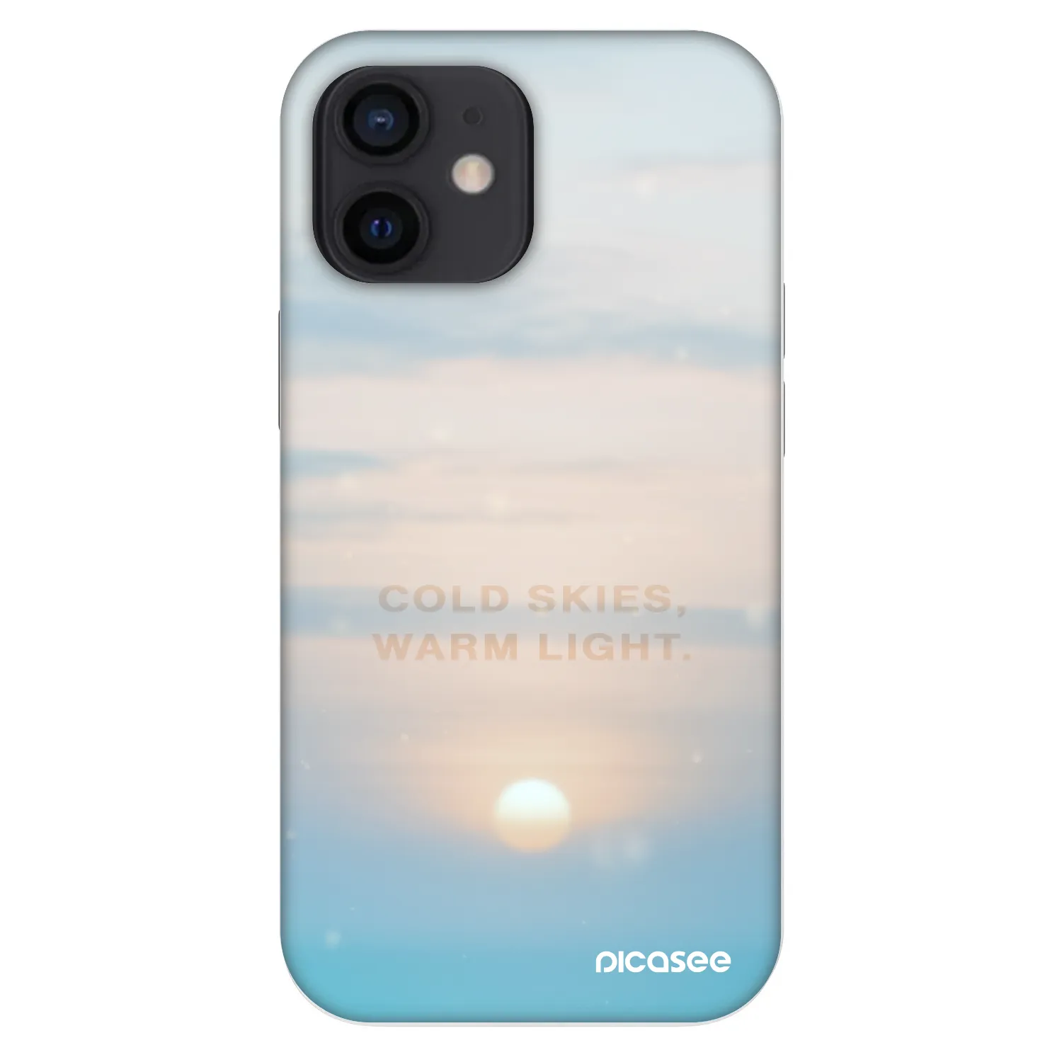 Picasee Fashion Case für Apple iPhone 12 mini - COLD SKIES