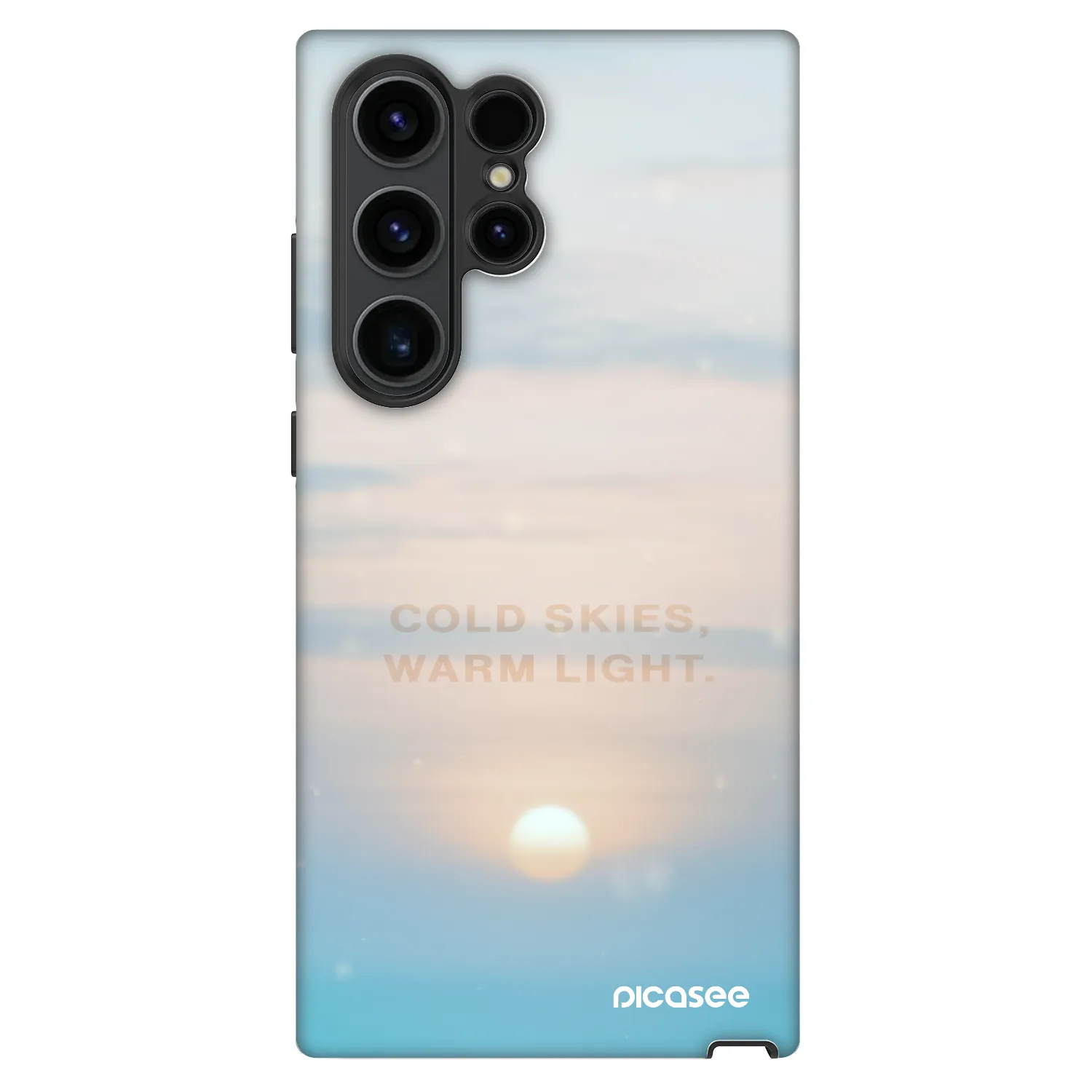 Picasee Fashion Case für Samsung Galaxy S23 Ultra 5G - COLD SKIES