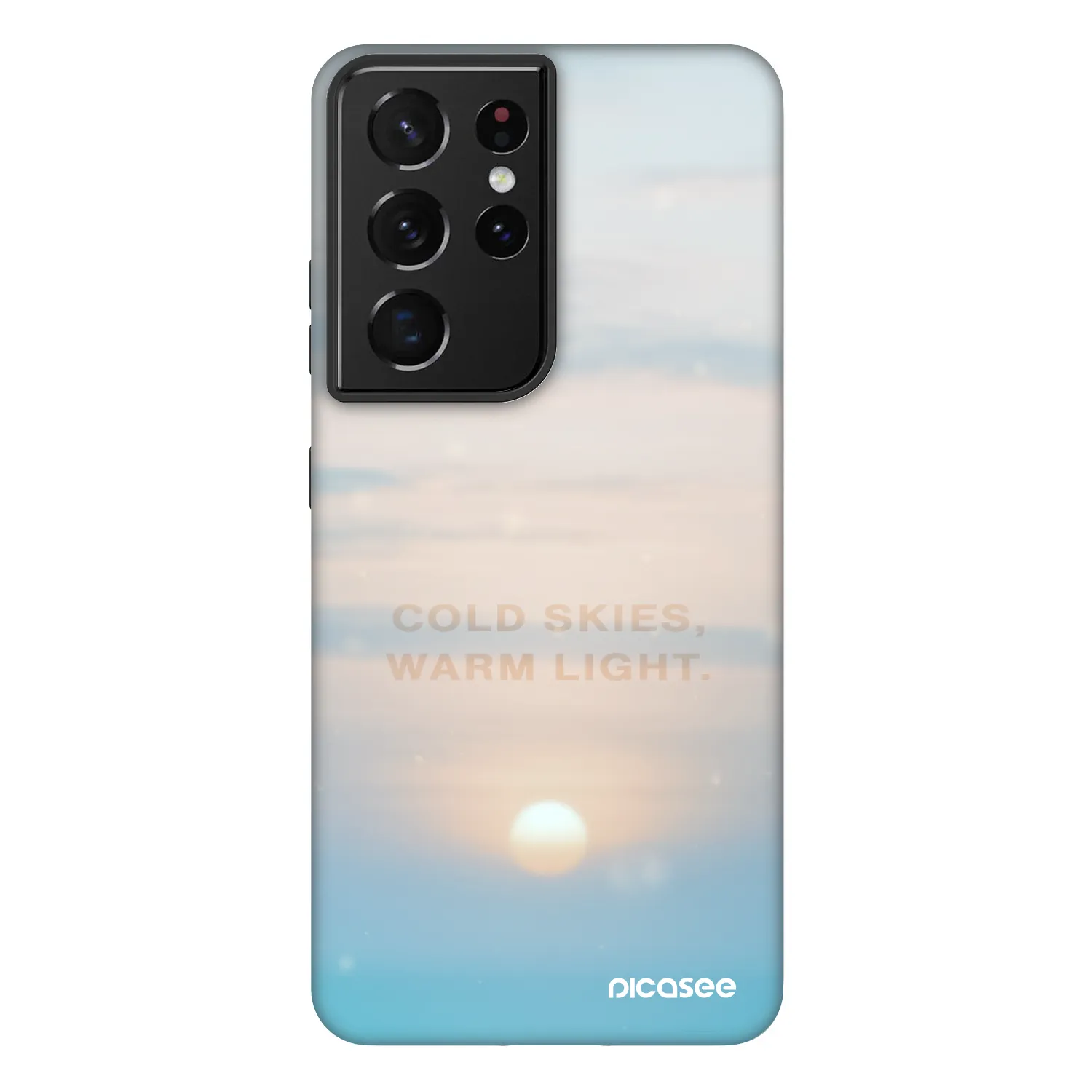 Picasee Fashion Case für Samsung Galaxy S21 Ultra 5G G998B - COLD SKIES