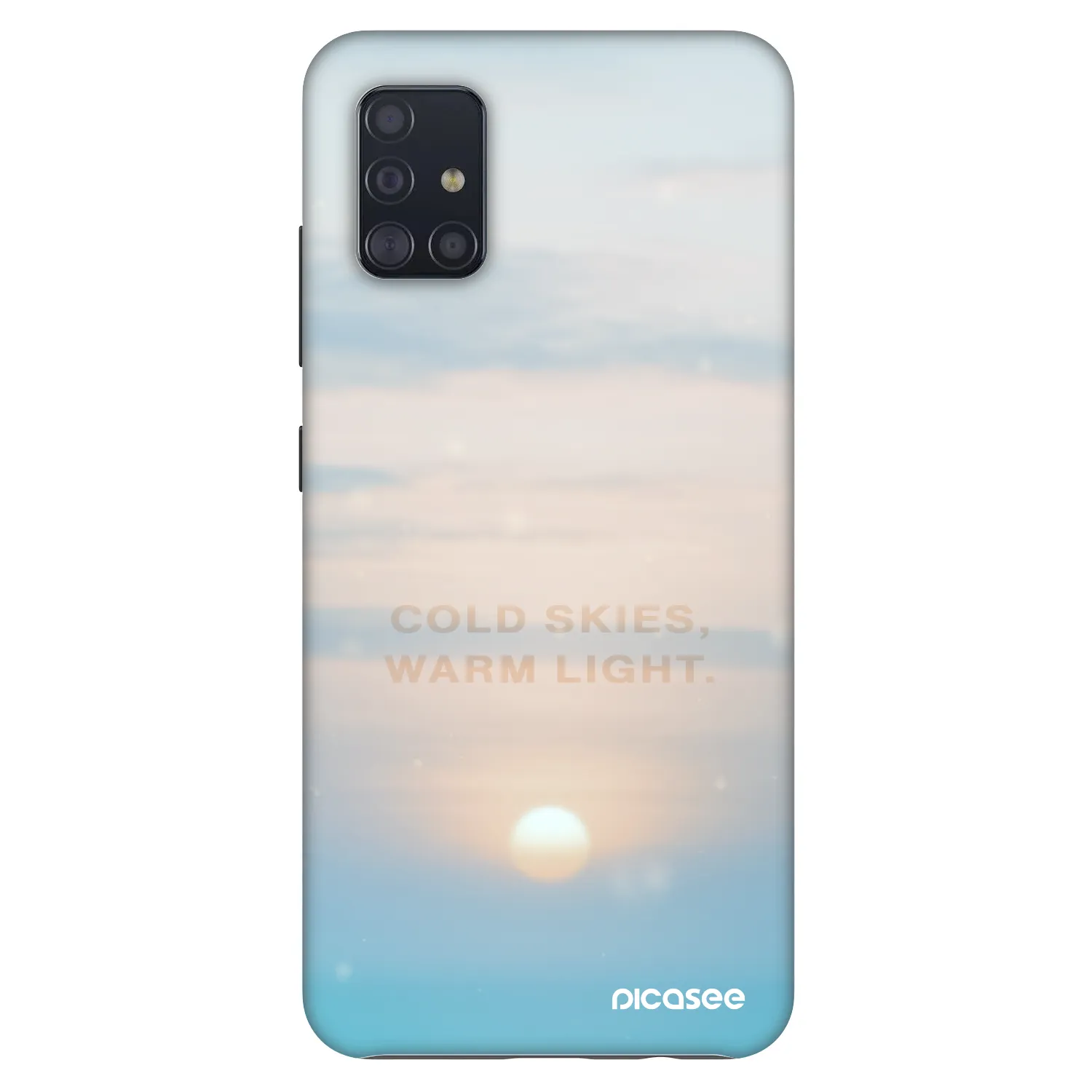 Picasee Fashion Case für Samsung Galaxy A51 A515F - COLD SKIES