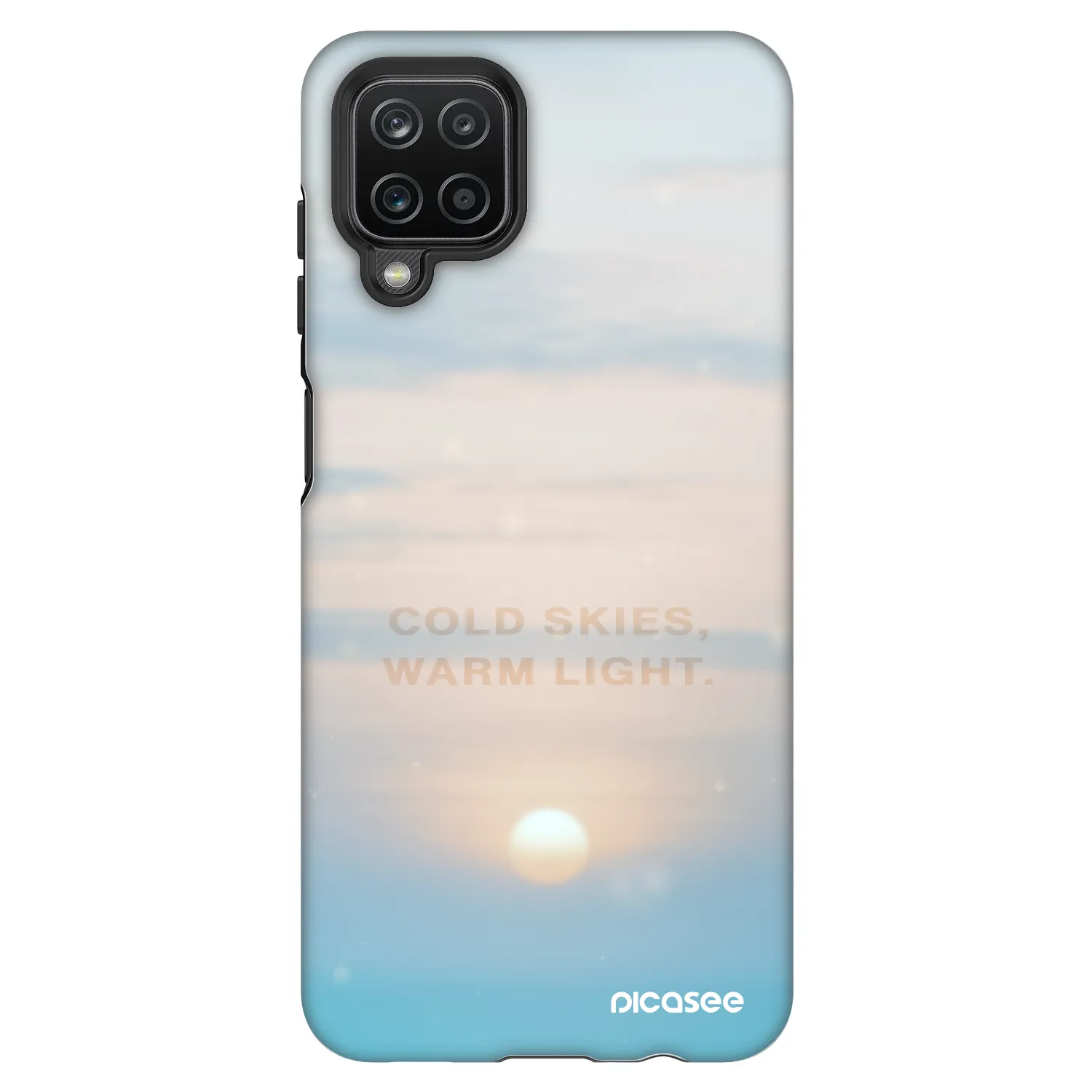 Picasee Fashion Case für Samsung Galaxy A12 A125F - COLD SKIES