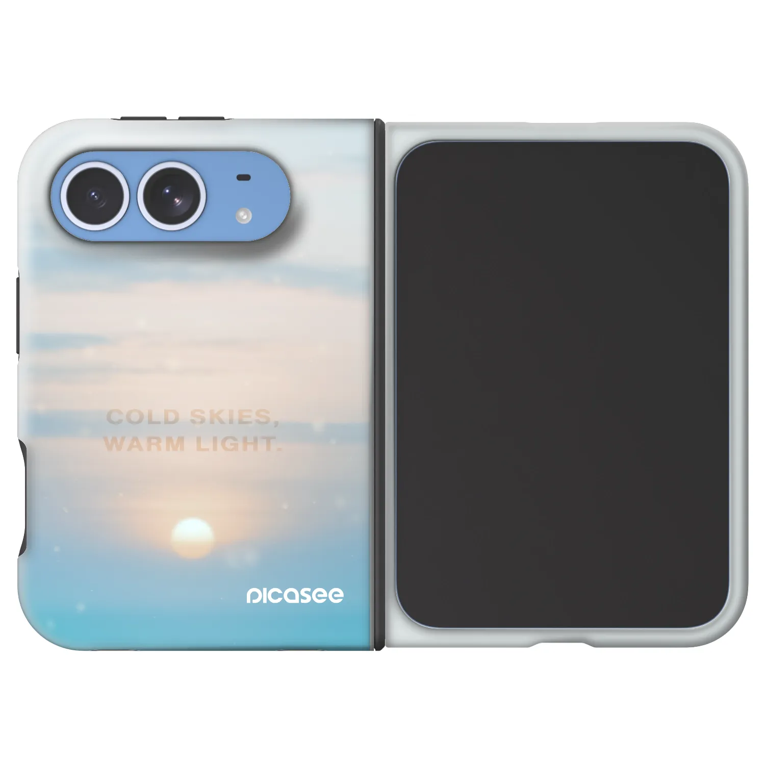 Picasee Fashion Case MagSafe für Apple iPhone Duo - COLD SKIES