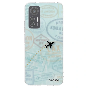 Picasee Xiaomi 12 Lite Hülle - Transparentes Silikon - FLIGHT PATH