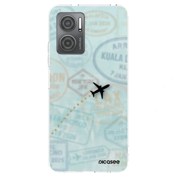 Picasee Xiaomi Redmi 10 5G Hülle - Transparentes Silikon - FLIGHT PATH