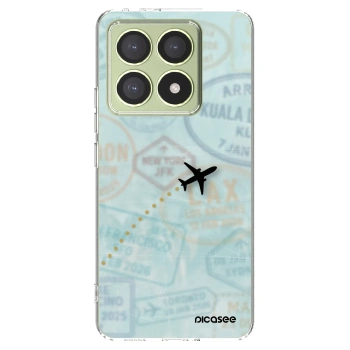 Picasee Xiaomi 14T Hülle - Transparentes Silikon - FLIGHT PATH