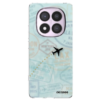 Picasee Xiaomi Redmi Note 14 Pro 5G Hülle - Transparentes Silikon - FLIGHT PATH
