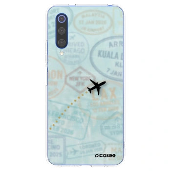 Picasee Xiaomi Mi 9 SE Hülle - Transparentes Silikon - FLIGHT PATH