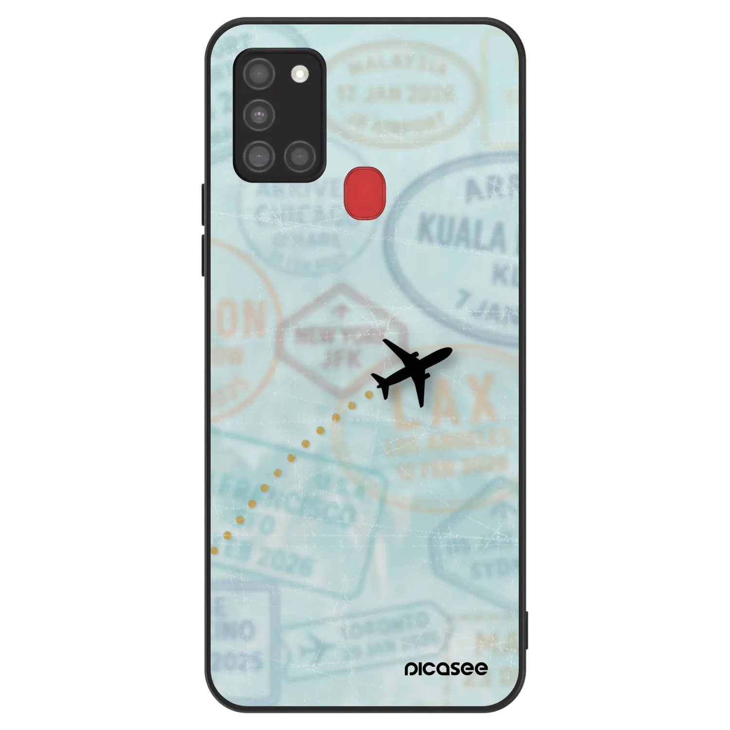 Picasee ULTIMATE CASE für Samsung Galaxy A21s - FLIGHT PATH