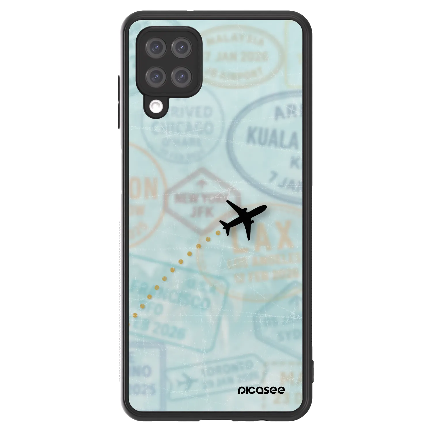 Picasee ULTIMATE CASE für Samsung Galaxy A12 A125F - FLIGHT PATH