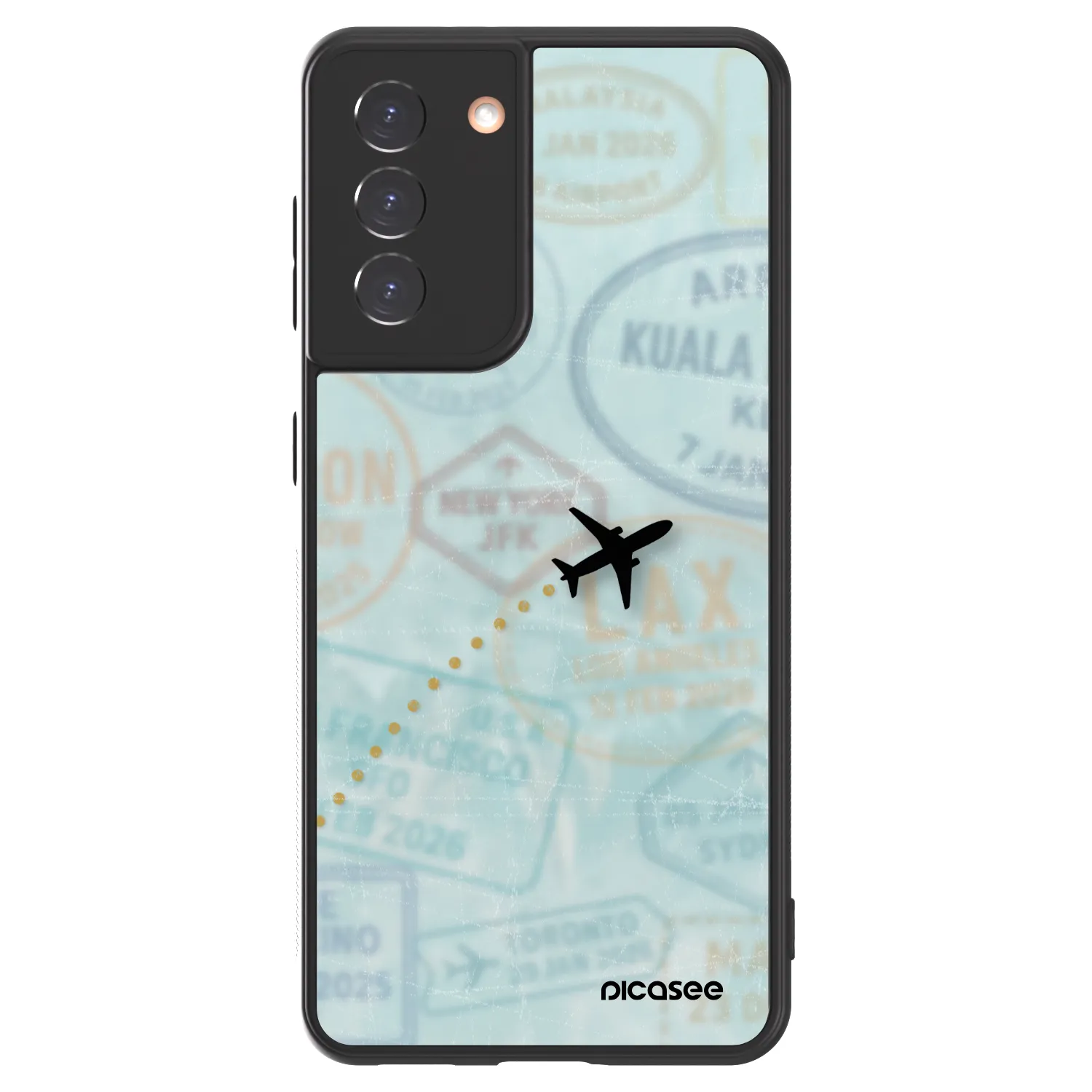 Picasee ULTIMATE CASE für Samsung Galaxy S21 5G G991B - FLIGHT PATH