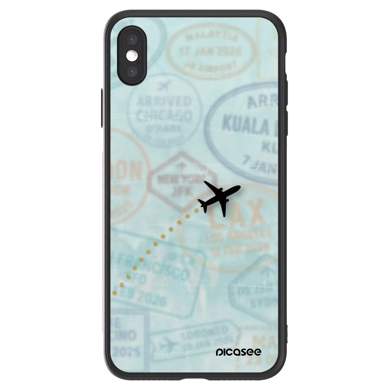 Picasee ULTIMATE CASE für Apple iPhone XS Max - FLIGHT PATH