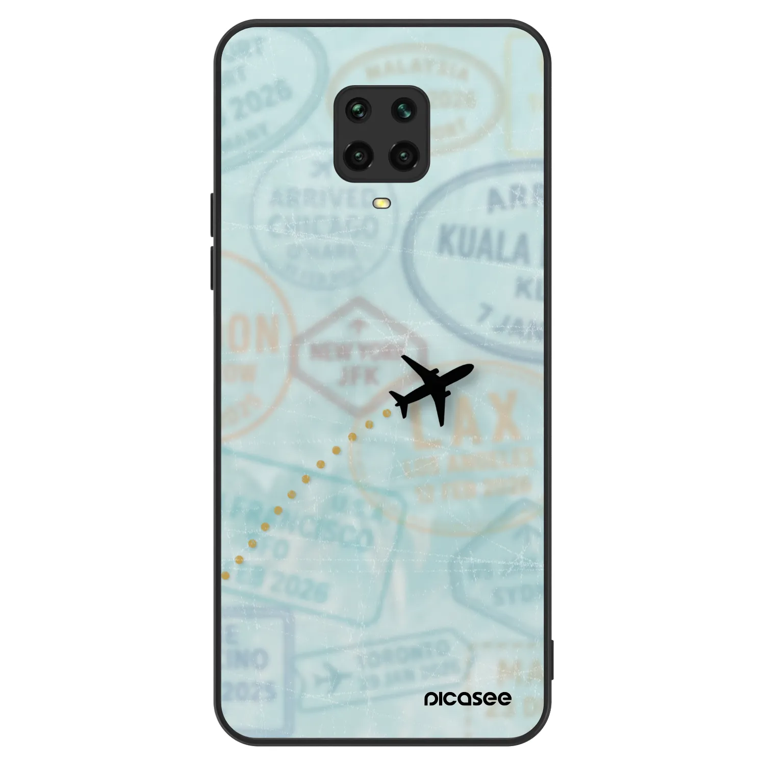 Picasee ULTIMATE CASE für Xiaomi Redmi Note 9S - FLIGHT PATH