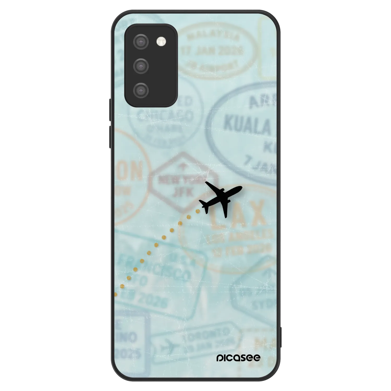 Picasee ULTIMATE CASE für Samsung Galaxy A02s A025G - FLIGHT PATH