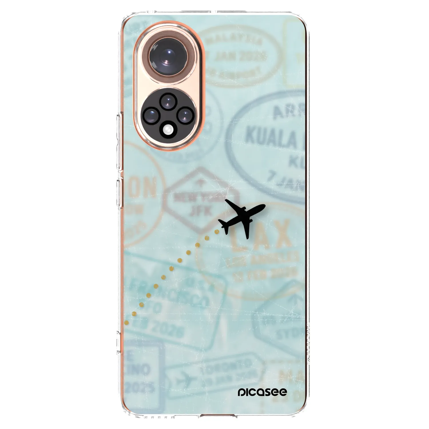 Picasee Huawei Nova 9 Hülle - Transparentes Silikon - FLIGHT PATH