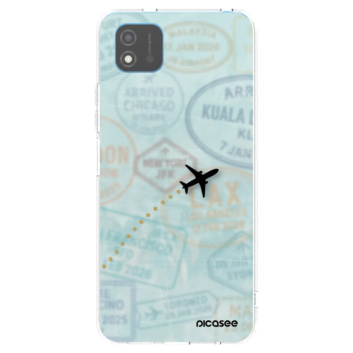 Picasee Realme C11 (2021) Hülle - Transparentes Silikon - FLIGHT PATH