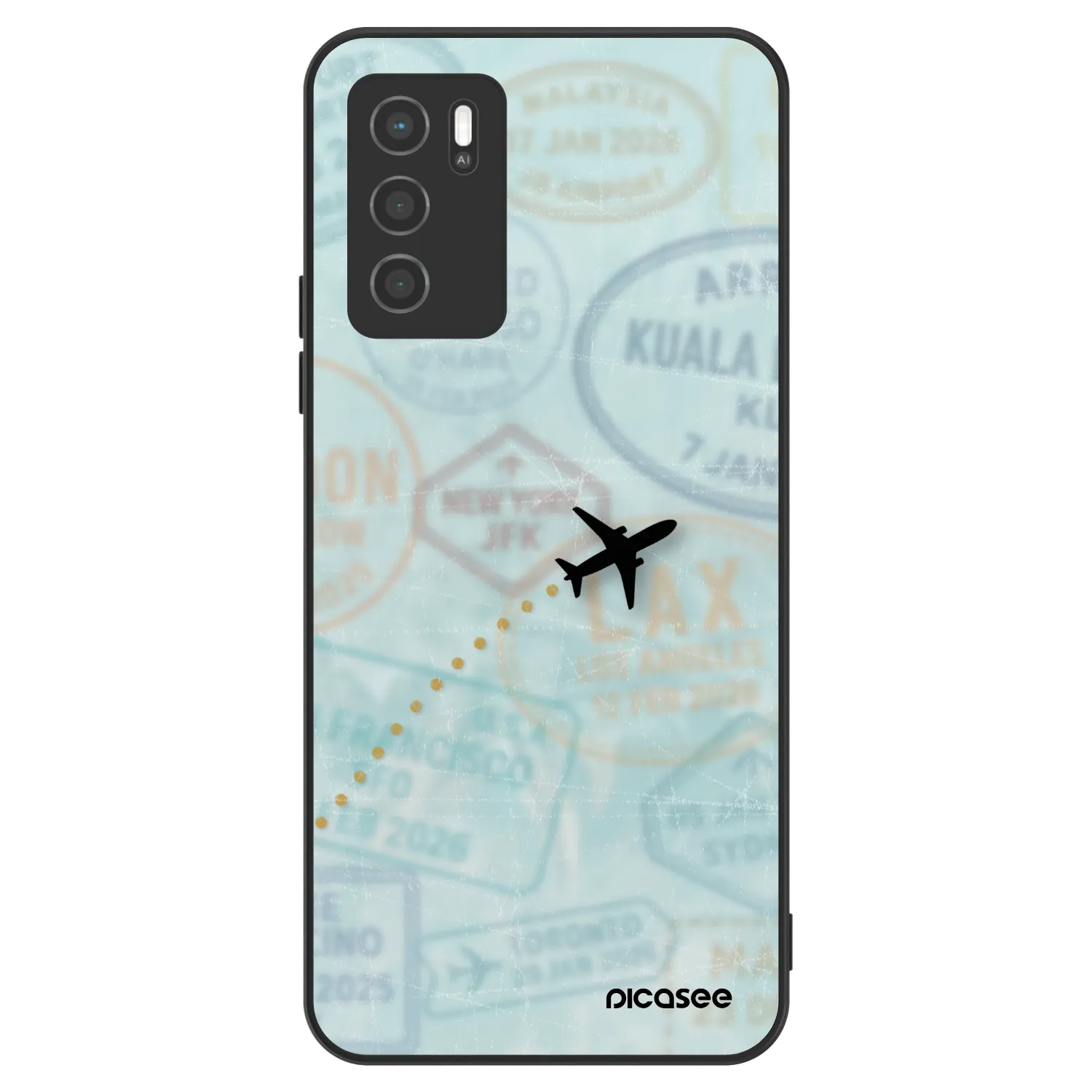 Picasee ULTIMATE CASE für OPPO A16s - FLIGHT PATH