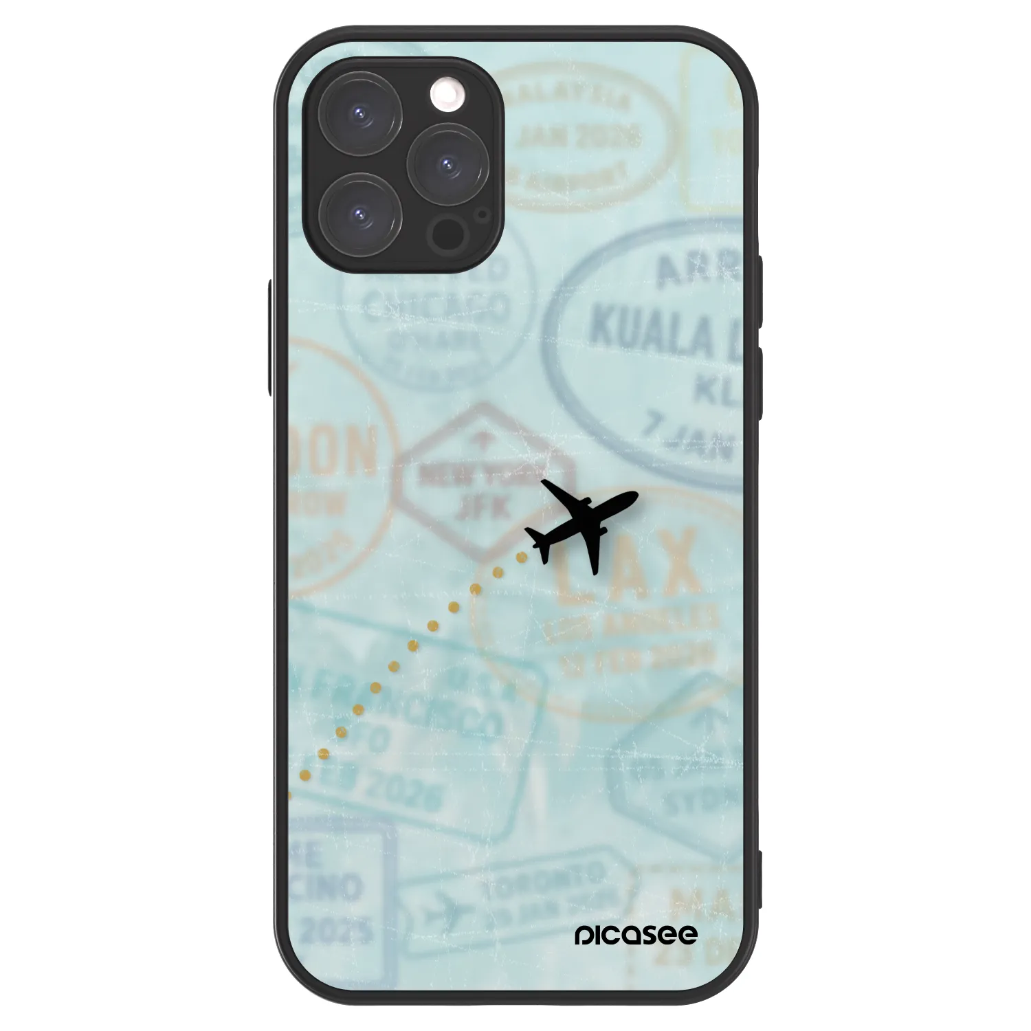 Picasee ULTIMATE CASE MagSafe für Apple iPhone 12 Pro - FLIGHT PATH
