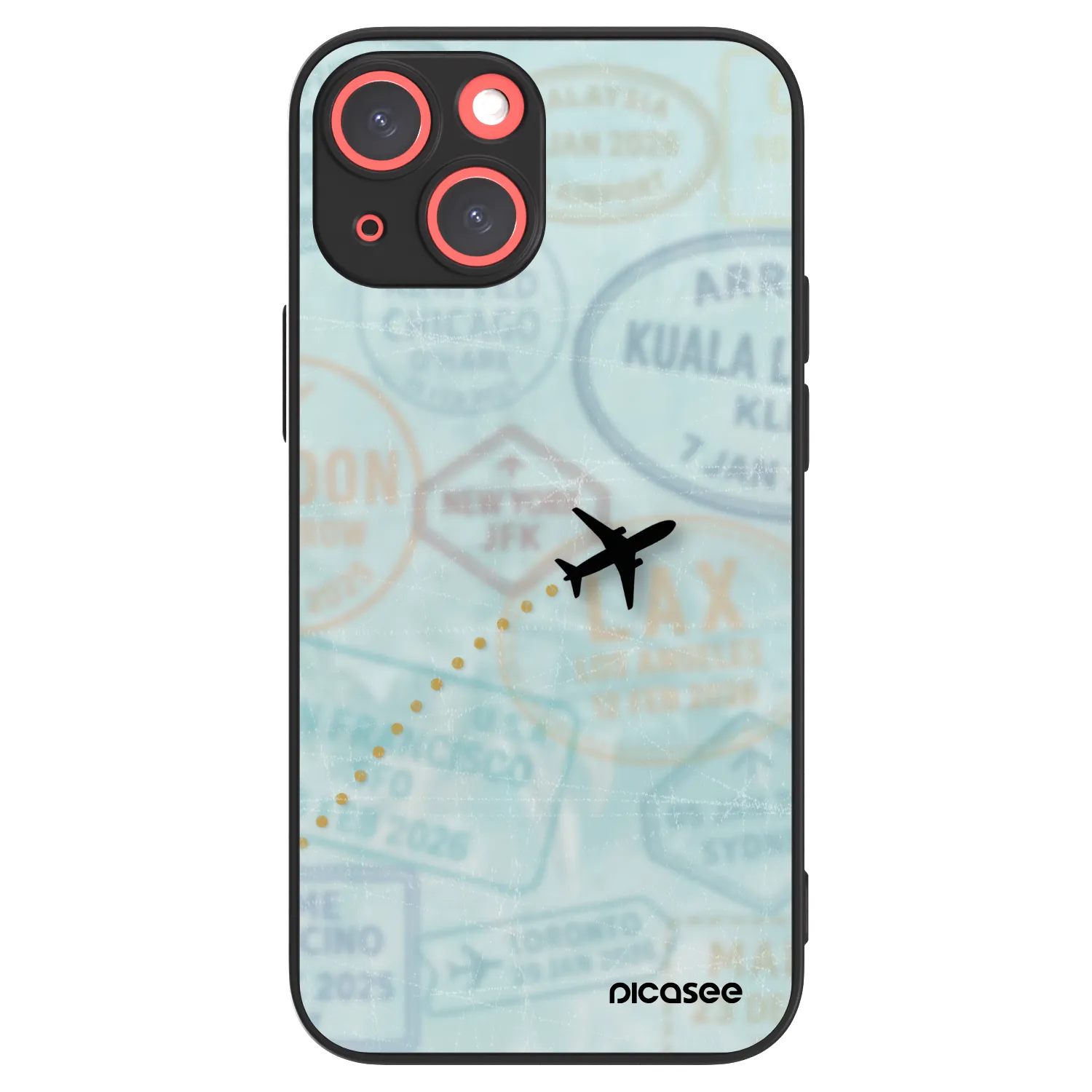 Picasee ULTIMATE CASE MagSafe für Apple iPhone 13 mini - FLIGHT PATH