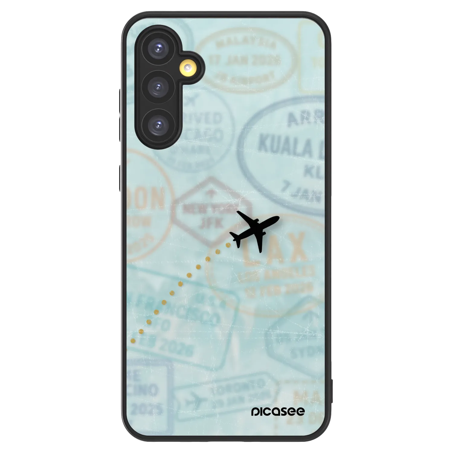 Picasee ULTIMATE CASE für Samsung Galaxy A34 5G A346B - FLIGHT PATH