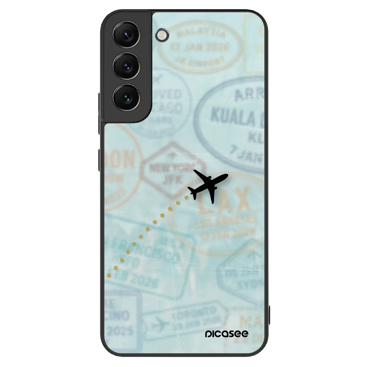 Picasee ULTIMATE CASE PowerShare für Samsung Galaxy S22+ 5G - FLIGHT PATH