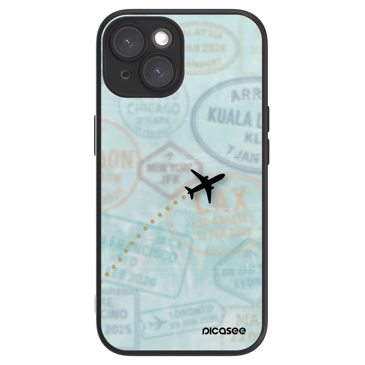 Picasee ULTIMATE CASE MagSafe für Apple iPhone 15 - FLIGHT PATH