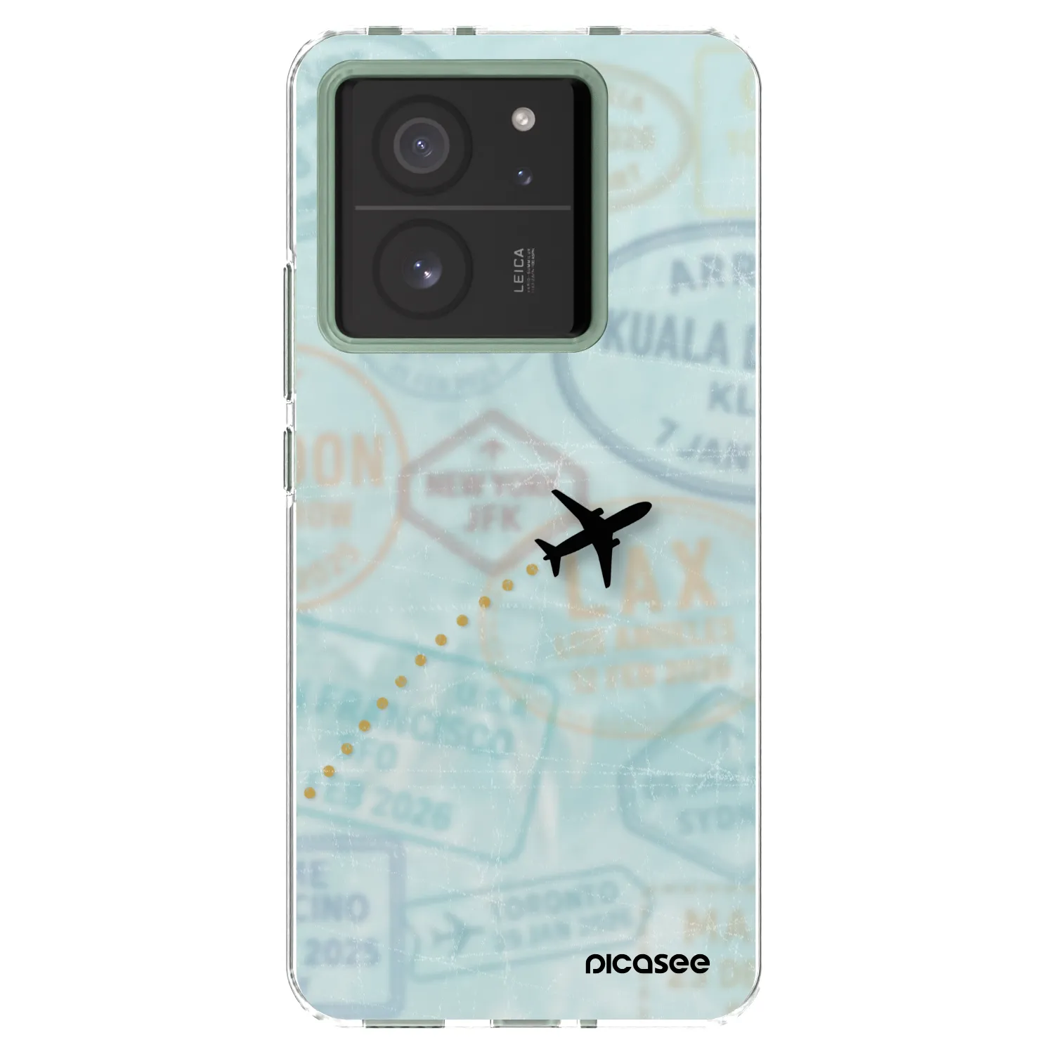 Picasee Xiaomi 13T Pro Hülle - Transparentes Silikon - FLIGHT PATH